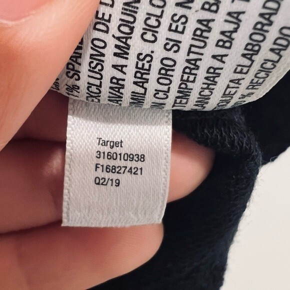 Knox Rose Black Pullover Lace Shoulder Detail High/Low Hem Women's Sz. XS - Picture 10 of 11